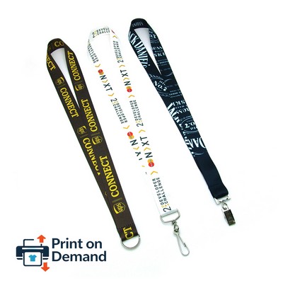 Digitally Sublimated Lanyard (Print On Demand)